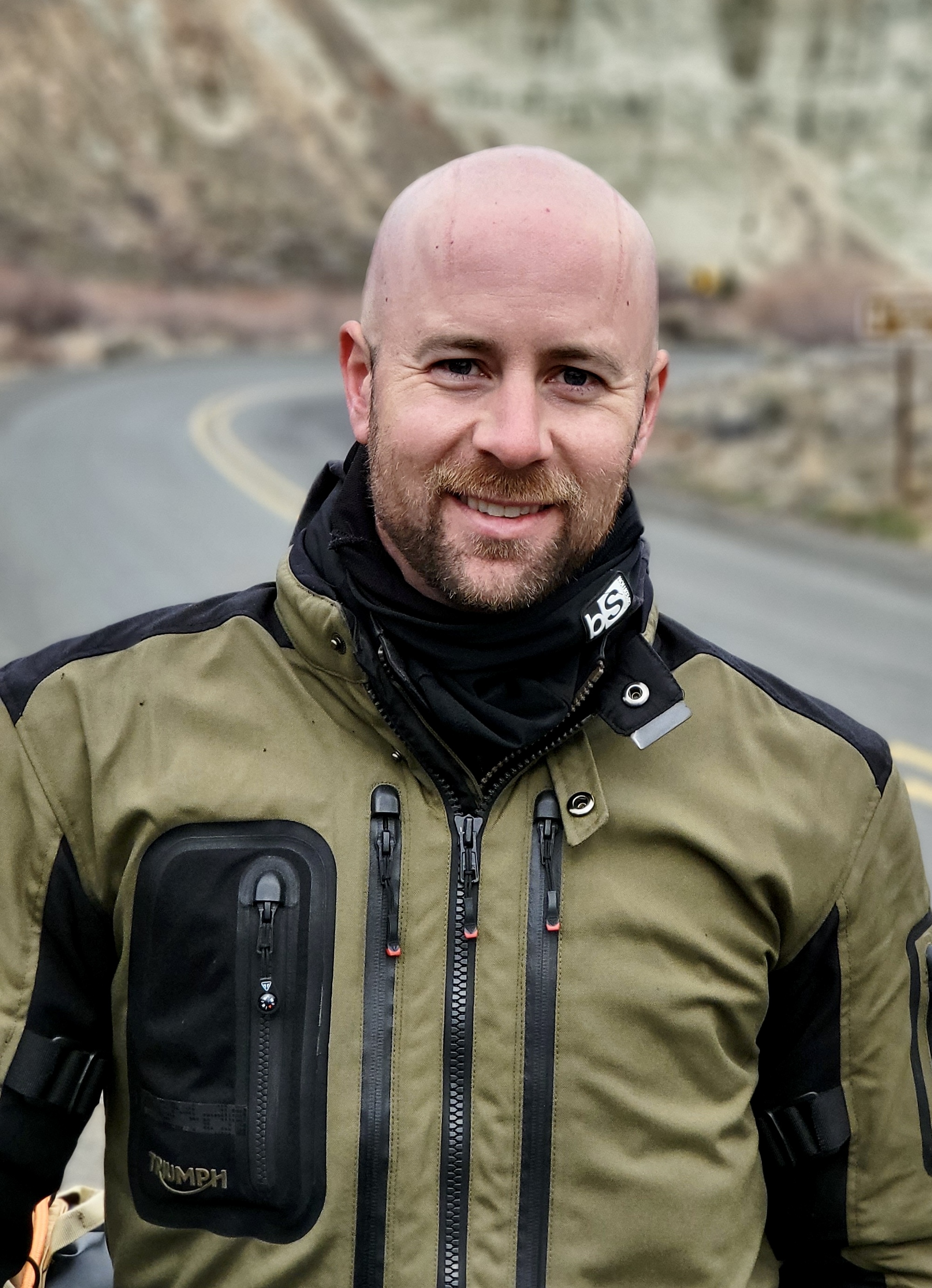 Image of Matthew Johnson smiling looking at the camera